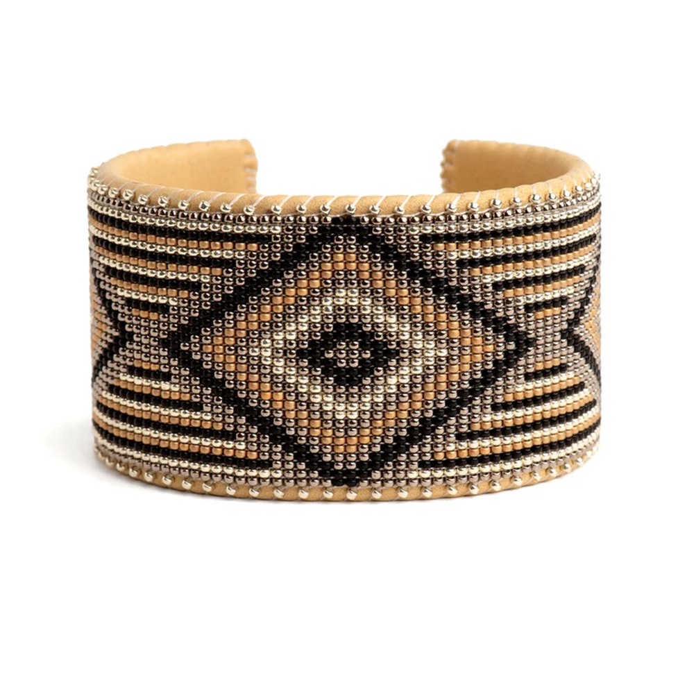 Etkie Glass Bead Cuff, Special Edition